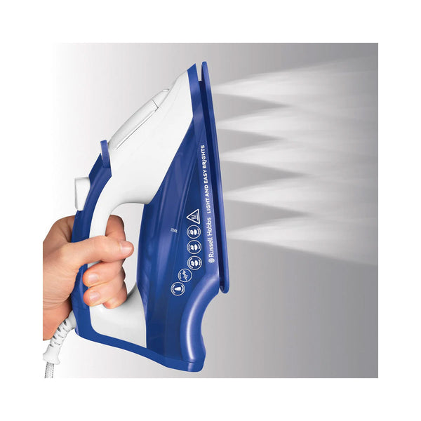 Russell Hobbs Steam Iron 2400W Ceramic 115g Shot